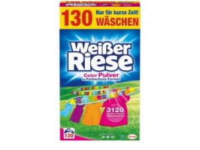 Prací prášky z Německa  Weisser Riese Color XXL 130 pracích dávek