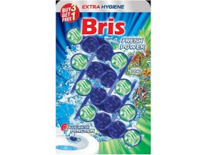 Bris WC závěska barvící 4x55g - lesní vůně