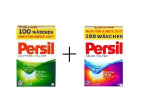 Prací prášky z Německa Persil Universal 100 PD + Persil Color 100 PD | Malechas