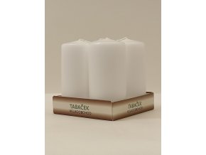 Adventní svíčky bílé