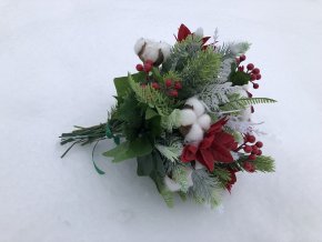 Vánoční kytice do vázy