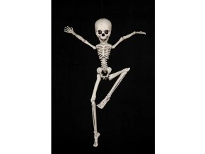 Halloween dekorace kostra a