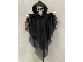 Halloween smrtka na pověšení 50 cm a