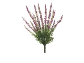 Umělý vřes zápich fialový 28 cm