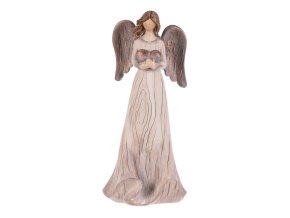 Anděl hnědý soška
