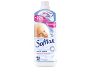 Softlan, aviváž Weich & Mild Sensitiv, 1 l