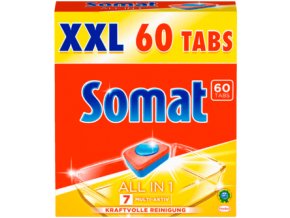 Tablety do myčky Somat 7 All in 1 XXL, 60 kusů