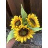 Umělé slunečnice do vázy