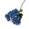 Umělá květina jiřina modrá