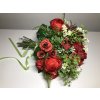 Kytice umělých růží do vázy