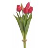 Latexové tulipány růžové svazek