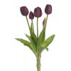 Fialové latexové tulipány