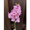 Umělá orchidej růžová 55 cm
