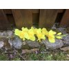 Umělá gladiola žlutá 76 cm