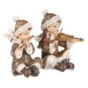 Vánoční figurky děti s hudebními nástroji 11 cm 3
