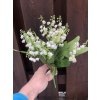 Umělé konvalinky zápich 33 cm