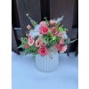Váza s růžemi Dekorace do bytu