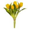 Umělé žluté tulipány kytice