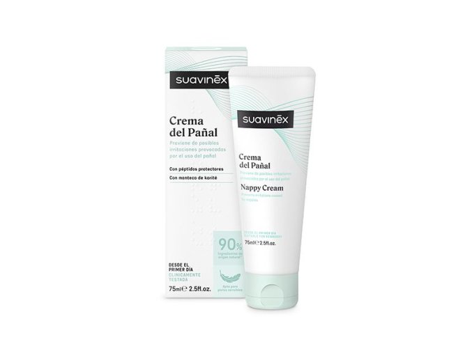 SUAVINEX Krém na zaparený zadoček - 75 ml