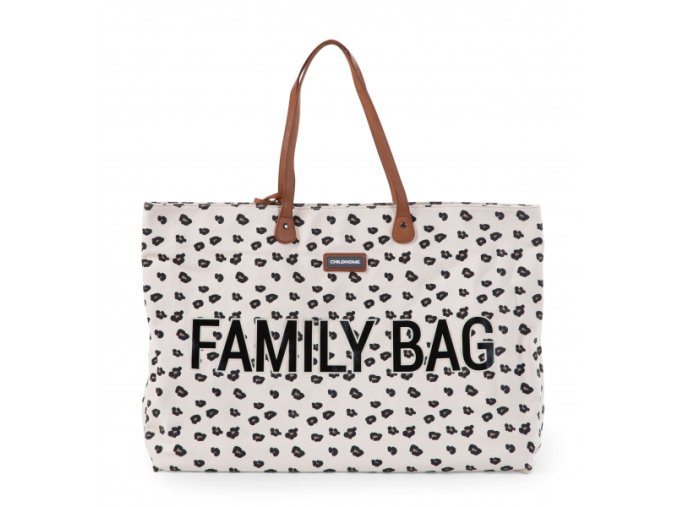 Cestovná taška Family Bag Canvas Leopard
