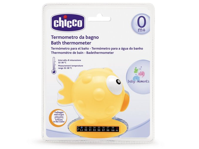 CHICCO Teplomer (Varianta  do vody rybka - oranžová)