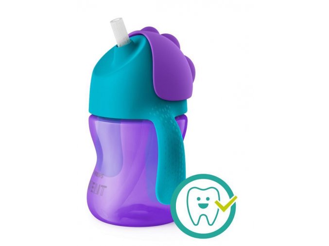 Philips AVENT Hrnček 200 ml Bendy s ohybnou slamkou (Varianta  dievča)