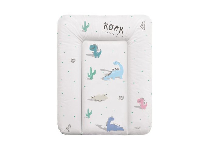 CEBA BABY Podložka prebaľovacia na komodu mäkká (50x70) Candy Andy (Varianta  Dino CEBA BABY)