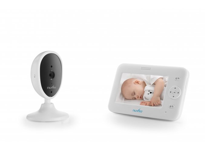 NUVITA Video baby monitor 4,3", White