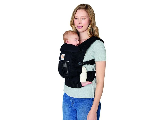 ERGOBABY ADAPT nosič Soft Flex Mesh - Onyx Black