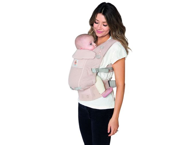 ERGOBABY ADAPT nosič Soft Flex Mesh - Pink Quartz