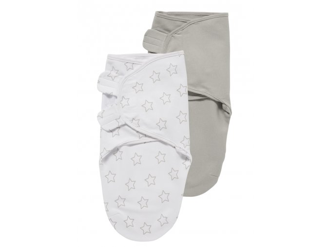 2823 310020 340020 swaddlemeyco inbakerdoek 2 pack stars uni grijs 1