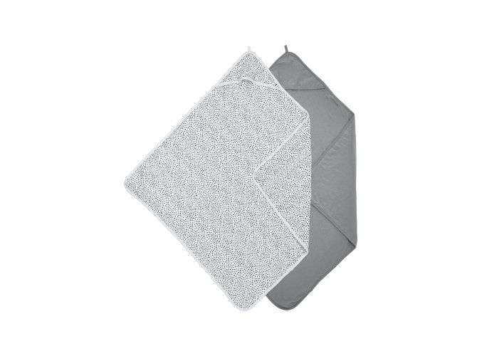 2925 587240 meyco badcape basic jersey cheeta uni grijs 2pack