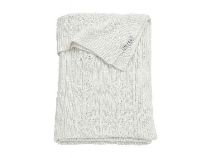 2997 2753091 meyco deken romantic flower offwhite