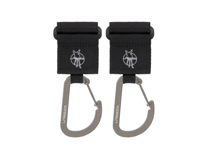 LÄSSIG FAMILY LÄSSIG Casual Stroller Hooks with Carabiner