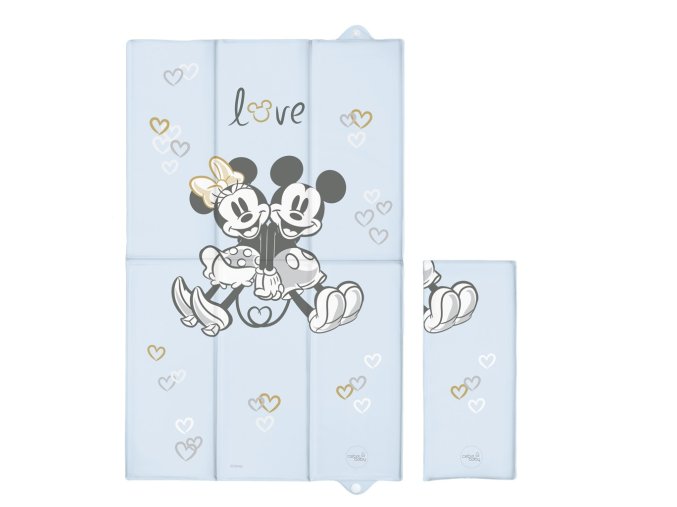 CEBA Podložka prebaľovacia cestovná (50x80) Disney Minnie & Mickey Blue