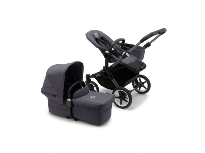 bugaboo donkey5 mono black stormy blue 1 lilla violen grande