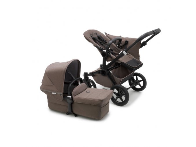 bugaboo donkey5 mono mineral black taupe 1 lilla violen grande