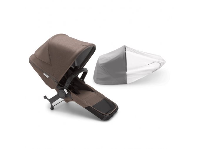 bugaboo donkey5 duo extension complete mineral taupe syskonsittdel lilla violen jonkopi grande