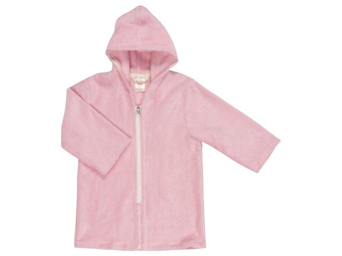 Koeka Župan na zips Venice - baby pink