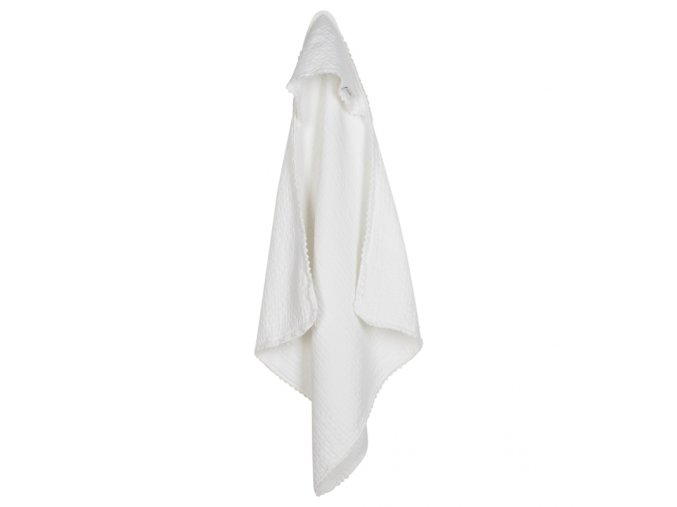 Koeka Osuška s kapucňou Elba Lace - white