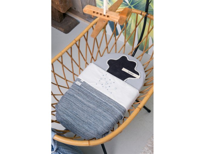 Koeka Deka Porto 75x100 - pebble/silver/white