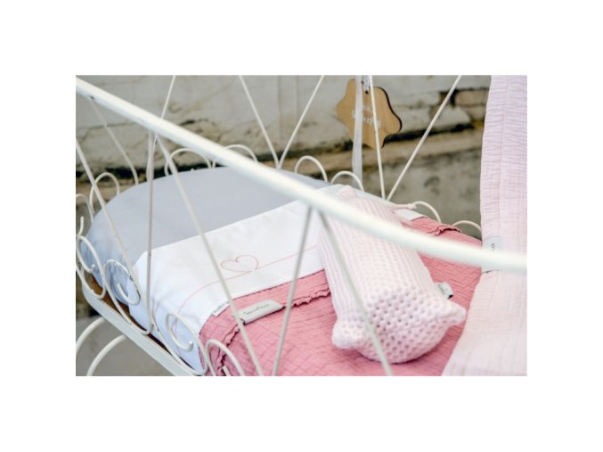 Koeka Deka Elba Lace 75x100 - old pink