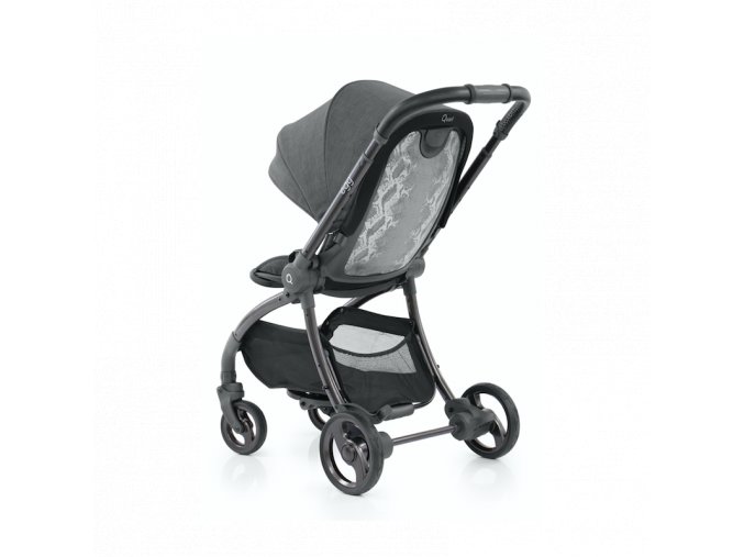 BabyStyle kočík EGG Quail Quantum Grey / Silver 2019