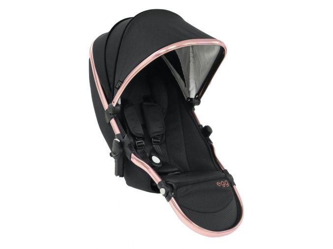 BabyStyle Egg2 TANDEM sedacia časť, Diamond Black 2023 - Špeciálna Edícia