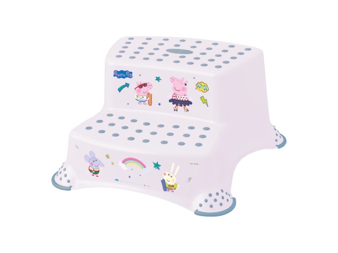 KEEEPER Dvojstupionok k WC/umyvadlu "Peppa", Bílá