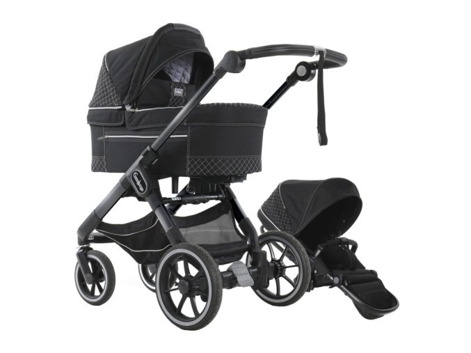 Emmaljunga set NXT90 2023 De Luxe crystal black (Varianta ERGO)