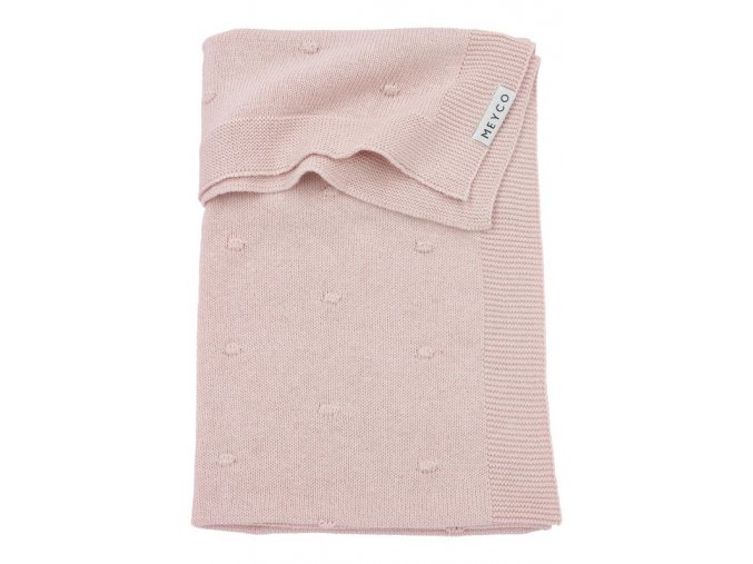 Meyco Deka Mini knots - Soft pink