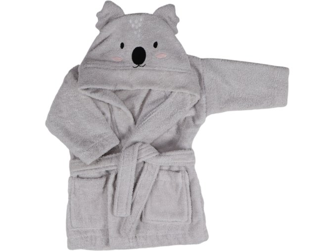 TRYCO Blush & Blossom Froté župan Koala Kyle, veľ. 0-1 rok