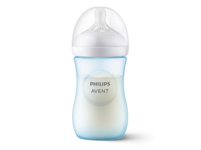Philips AVENT Fľaša Natural Response 260 ml, 1m (Varianta + modrá)