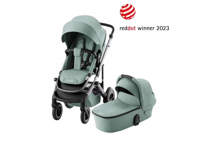 BRITAX Set kočárek Smile 5Z + hluboká korba, Jade Green